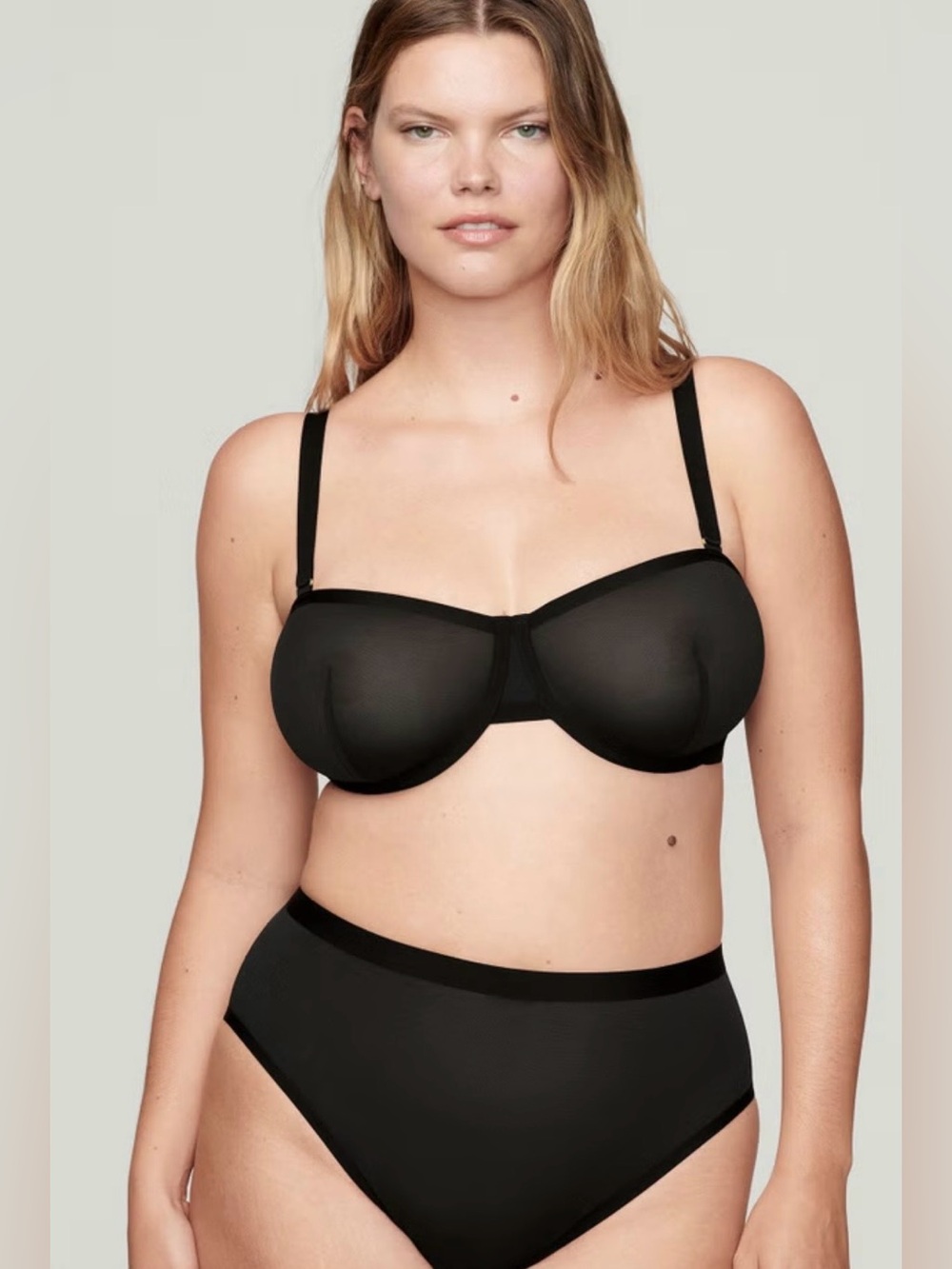 NWOT CUUP THE BALCONETTE - MESH in Black